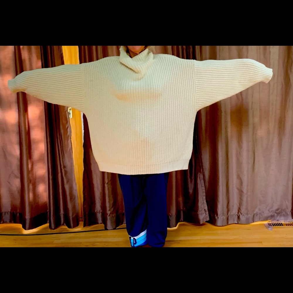 NEW Free People Swim Too Deep Turtleneck Sweater